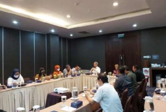 Audiensi dengan Dewan Pers, Senin (20/6), di Tangerang Selatan, Banten. (Foto:Dok.Dewan Pers)