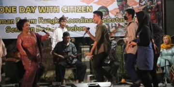 Dalam Acara Pertunjukan Seni Budaya Cirebon, Kepala Disbudpar Ucapkan Terima Kasih Kepada Semua Pihak