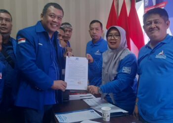 Didukung 13 PAC, Pendi Anwar Daftar Ketua Demokrat Karawang