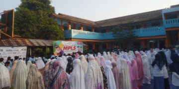 MPLS Sekolah Dasar Islam Perwanida Nurul Fajar Komplek Depag Citayam Laksanakan Shalat Dhuha Berjamaah