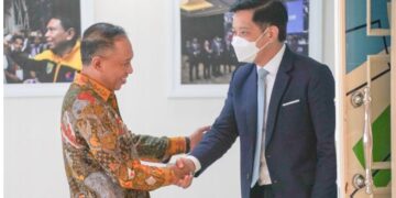 Menpora Zainudin Amali Bertemu Alvin Tan Bahas Kerja Sama Ketenagakerjaan Hingga Pertukaran Pemuda