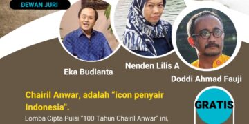 PENGUMUMAN: 100 PUISI TERBAIK LOMBA CIPTA PUISI 100 TAHUN CHAIRIL ANWAR