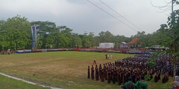 Gebyar HUT Pramuka Ke-61 Kab. Bekasi, Warga Ramaikan Bumi Perkemahan Karang Kitri
