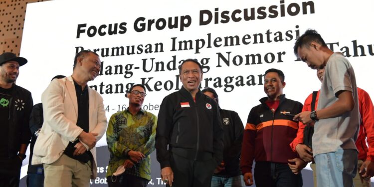 Budiman Dalimunthe, Ketua Divisi Pembinaan Suporter PSSI mengucapkan terima kasih kepada Menpora Amali. Hal ini disampaikan saat melaporkan kegiatan Focus Group Discussion (FGD) di Ruang Sasono Mulyo 1 Hotel Le Meridien Jakarta Pusat, Jum'at (14/10) sore,