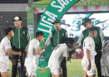 Wakili Presiden Jokowi, Menpora Amali Resmi Tutup Liga Santri Piala KASAD 2022