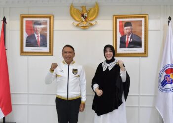 Bertemu Menpora Amali, Ketum Illiza Sa’aduddin Djamal Harapkan Ini