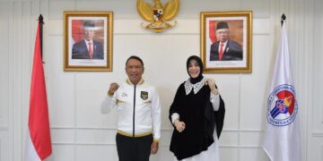 Bertemu Menpora Amali, Ketum Illiza Sa’aduddin Djamal Harapkan Ini