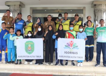 Lepas Kontingen FOP Kutim Ke Laga FOP Tingkat Kaltim, Ini Harapan Bupati Kutai Timur