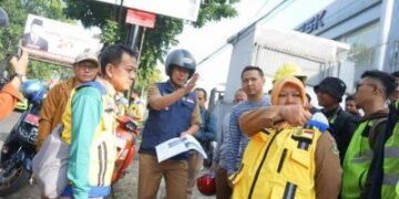 Wali Kota Sukabumi Sidak Pembangunan Proyek Pedestrian