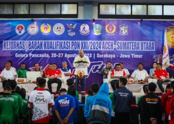 Kejurnas Muay Thai/BK PON 2024, La Nyalla Harap Atlet Junjung Sportivitas