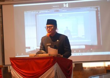 Hadiri Langsung Paripurna DPRD, Wali Kota Sukabumi Izin Berpamitan