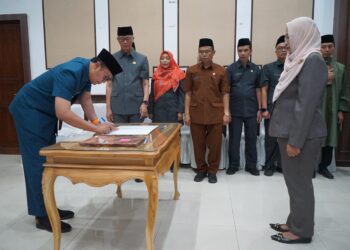 Puluhan ASN Pemerintah Kota Sukabumi Duduki Jabatan Baru