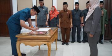 Puluhan ASN Pemerintah Kota Sukabumi Duduki Jabatan Baru