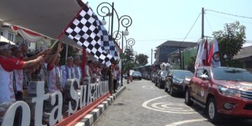 Pemerintah Kota Sukabumi Sambut Rangkaian Kirab Pemilu 2024