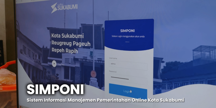 Simponi Super Apps milik Pemerintah Kota Sukabumi, untuk pelayanan optimal di era digital