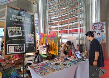 Forum TBM Gelar Pameran Literasi di Perpusnas