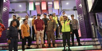 Pj Walikota Sukabumi Pimpin Langsung Razia THM