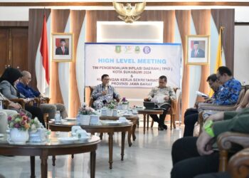 Tim Pengendalian Inflasi Daerah Jawa Barat Kunjungi Kota Sukabumi, Bahas Upaya Pengendalian Inflasi