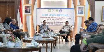 Tim Pengendalian Inflasi Daerah Jawa Barat Kunjungi Kota Sukabumi, Bahas Upaya Pengendalian Inflasi
