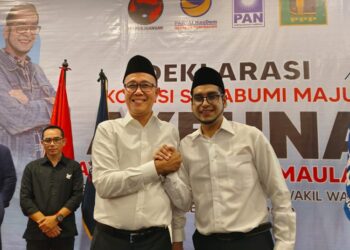Koalisi Sukabumi Maju Deklarasikan Pasangan Ayep-Bobby Maju Dalam Pilkada 2024