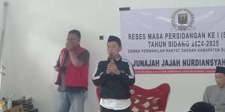 Anggota DPRD Kabupaten Sukabumi Komisi III Junajah Jajah