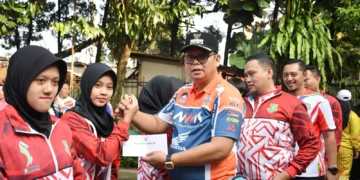 Pj Wali Kota Sukabumi Apresiasi Prestasi 13 Atlet POPWILDA Jabar 2024