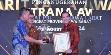 Kota Sukabumi Raih Juara 3 pada Paritrana Award 2023 Tingkat Provinsi Jawa Barat