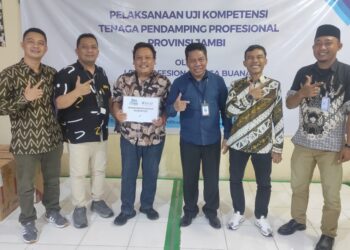 Gelar Sertifikasi Kompetensi, TPP Kemendesa PDT Provinsi Jambi Masuki Era Baru