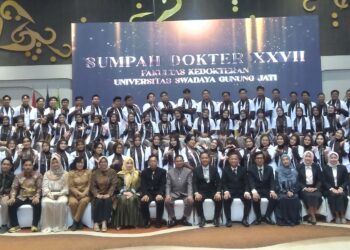 90 Dokter Baru Disumpah. Siap Mengabdi ke Masyarakat
