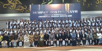 90 Dokter Baru Disumpah. Siap Mengabdi ke Masyarakat