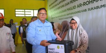 Pemkot Beri Bantuan Pada Warga Terdampak Bencana di Kabupaten Sukabumi