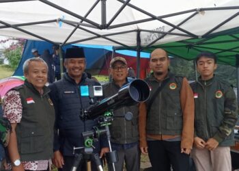 LDII KBB Berpartisipasi dalam Pemantauan Hilal di Observatorium Bosscha