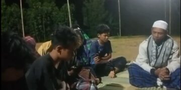 Warga Kp Sindang Palay Resmikan Lapangan Voli Hasil Gotong Royong