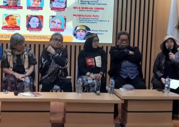 Peluncuran Buku Sastra Shantined, Maman S Mahayana: Sastra Bukan Hanya Uneg-Uneg, Tetapi Juga Ideologis
