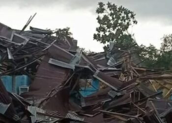 Puluhan Rumah di Desa Bugis Kab. Indramayu Hancur Diterjang Puting Beliung
