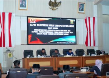 Revisi Pajak Daerah, DPRD Kabupaten Sukabumi Gelar Paripurna
