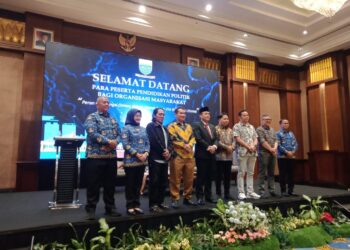 Senkom Hadiri Pendidikan Politik Ormas di Kota Bandung