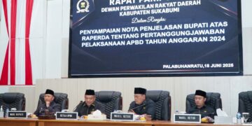 Rapat Paripurna DPRD Sukabumi, Realisasi APBD 2024 Surplus Rp 80,55 Miliar