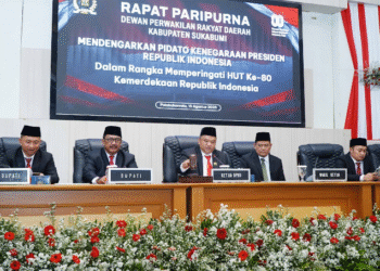DPRD Sukabumi Serap Arahan Presiden soal Demokrasi dan Persatuan di Pidato Kenegaraan