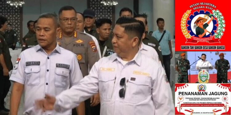 Ketua Umum DPP HMTN-MP, Asril Naska Bersama Ketua Satgas Nasional HMTN-MP Budi Ilham dalam sebuah kesempatan.