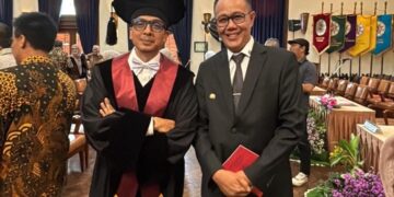 Ayep Zaki Hadiri Pengukuhan Prof. Zainal, Siap Bawa Gagasan Demokrasi ke Daerah