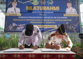 Pemkot Sukabumi Fasilitasi Pengelolaan Sampah di Lingkungan Lapas