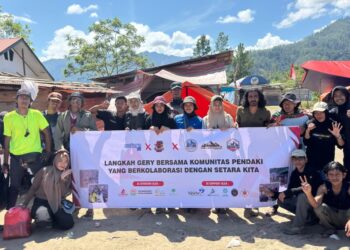 Setara.id Bersama Langkah Gery dan Komunitas Pendaki Salurkan Bantuan Donasi Rp17,3 Juta untuk Korban Banjir Aceh Tengah