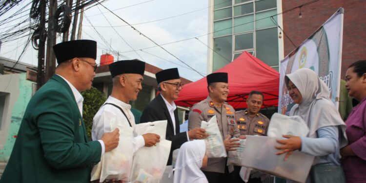 Ketua DPW LDII Jawa Barat Bersama Sekretaris MUI Jawa Barat dan Wakapolres Sumedang