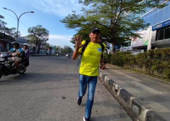 Hemat BBM, ASN dan Anggota DPRD, Ngantor Dengan Gowes dan Lari