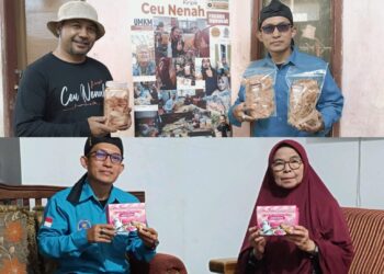 Ketua Komnas UKM KBB Kunjungi Pelaku UMKM di Gunung Halu