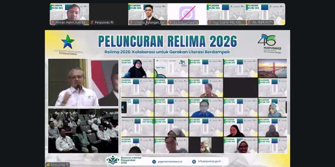 Perpusnas Perkuat Gerakan Literasi, Relima Bertambah Jadi 360 Orang di 322 Wilayah