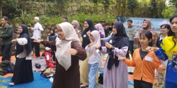 Fun Reading di Alam Terbuka, TBM Al & El dan Relima Kabupaten Bandung Dorong Budaya Literasi Masyarakat