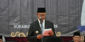 Wali Kota Sukabumi Lantik 102 ASN, Soroti Beban Belanja Pegawai dalam APBD
