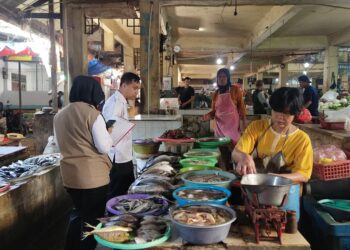 DKUKMPP Kota Cirebon Pantau Harga Kepokmas di Pasar Kanoman Guna Kendalikan Inflasi